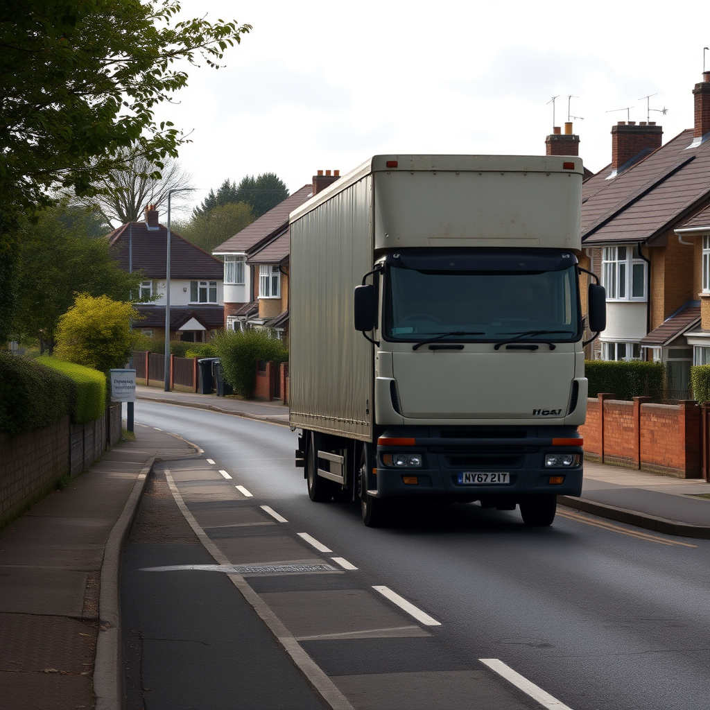 Villagers Fear for Safety as Endless Convoys of Trucks Clog Highways